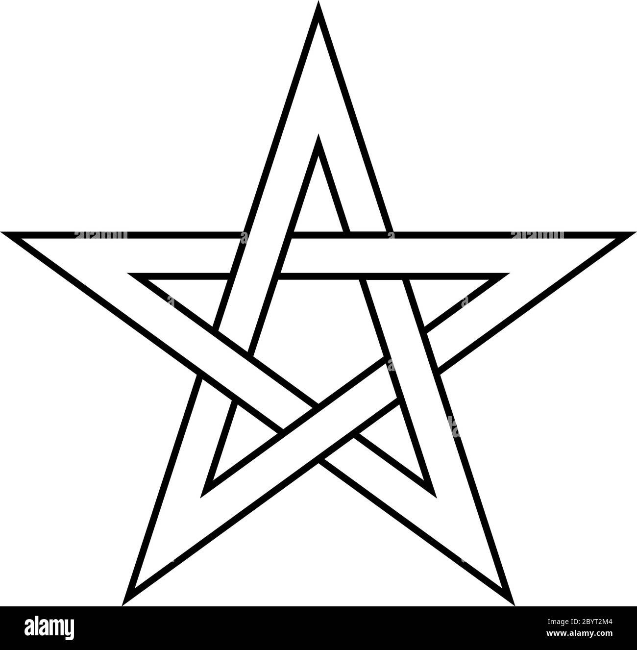 5 point star symbol