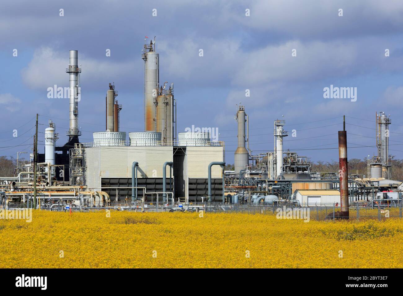 Gas Plant, Des Allemands, Louisiana, USA Stock Photo Alamy