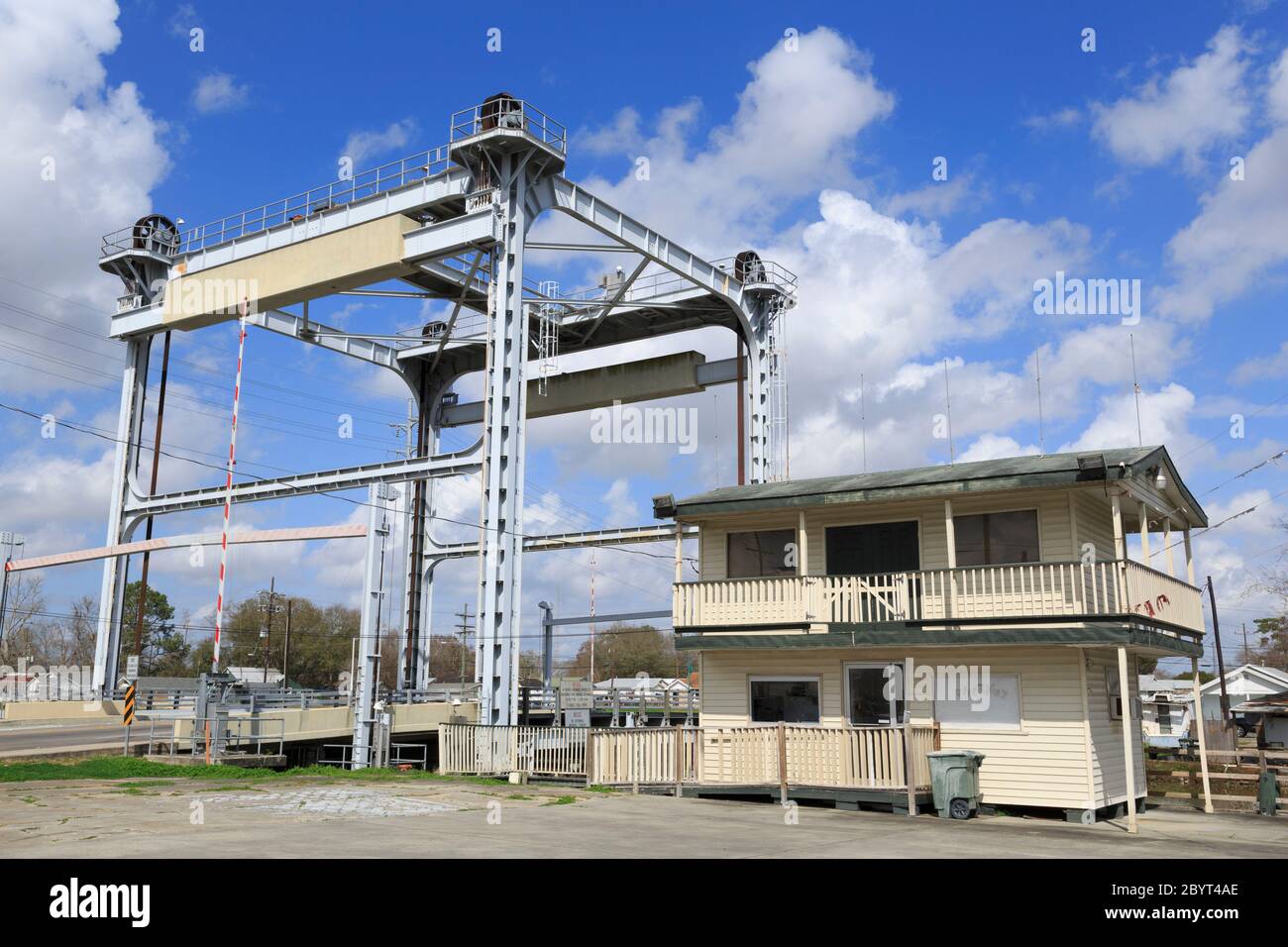 Lift bridge over Bayou Terrebonne, Houma, Louisiana, USA Stock Photo Alamy