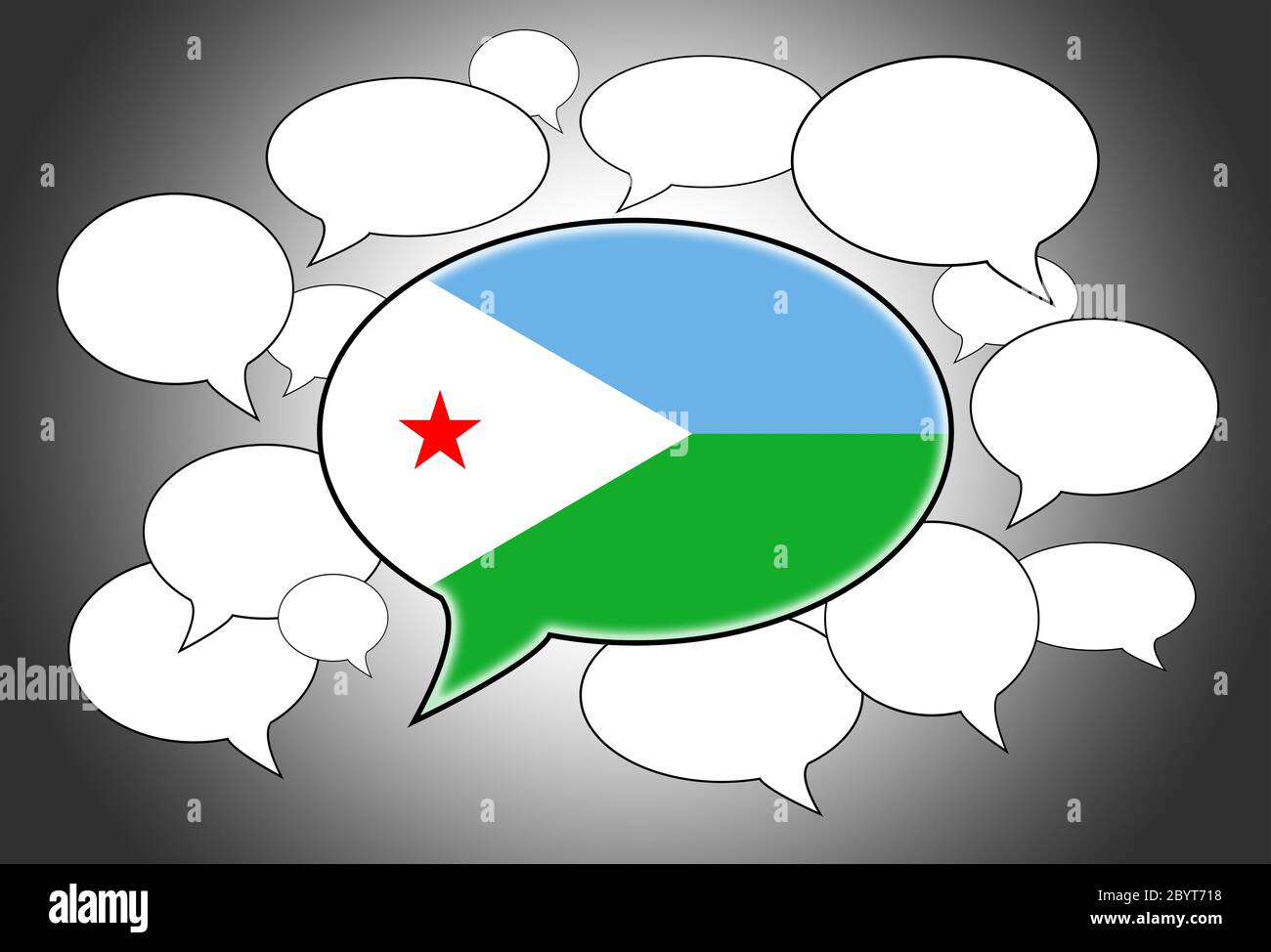 Speech bubbles concept Stock Photo - Alamy