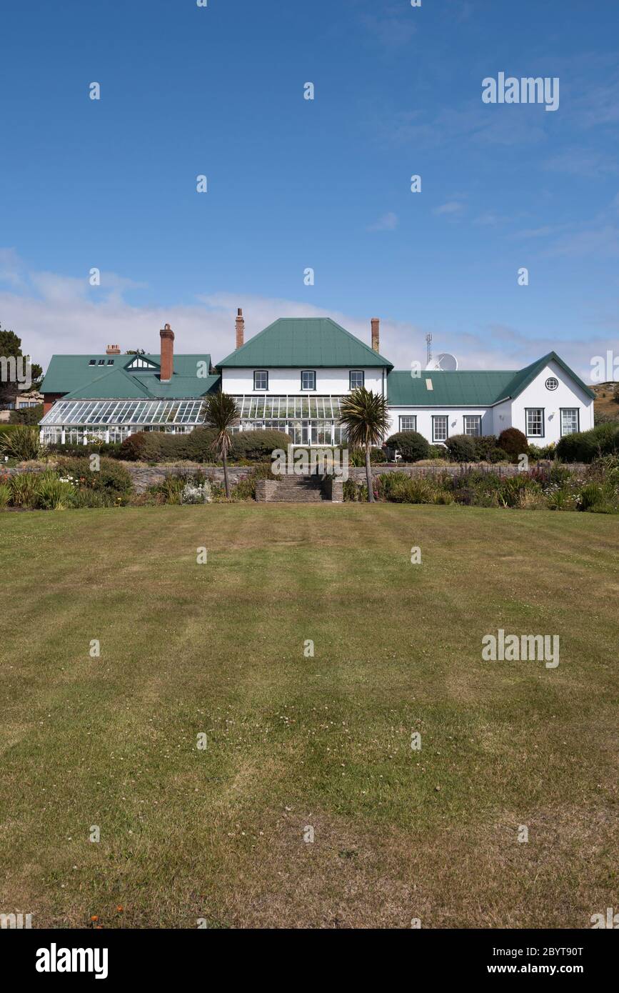 Government House, built in 1845, is the official residence of the