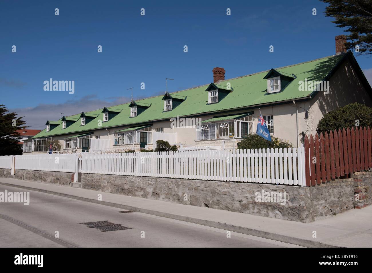 Houses in stanley falkland islands hires stock photography and images