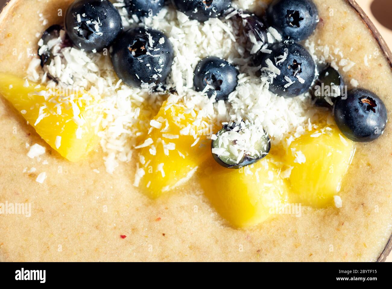 Collagen Powder and Smoothie Stock Photo Alamy