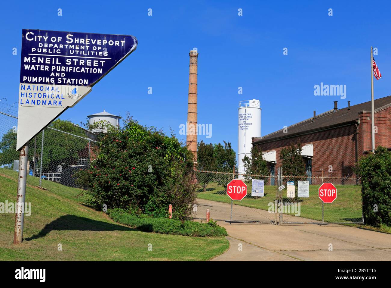 Waterworks Museum, Shreveport, Louisiana, USA Stock Photo