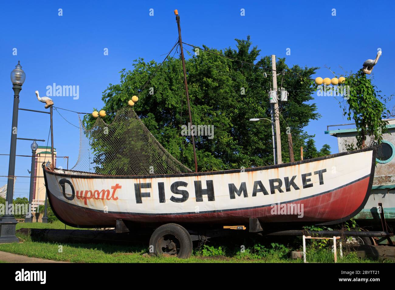 Louisiana seafood boat hi-res stock photography and images - Alamy