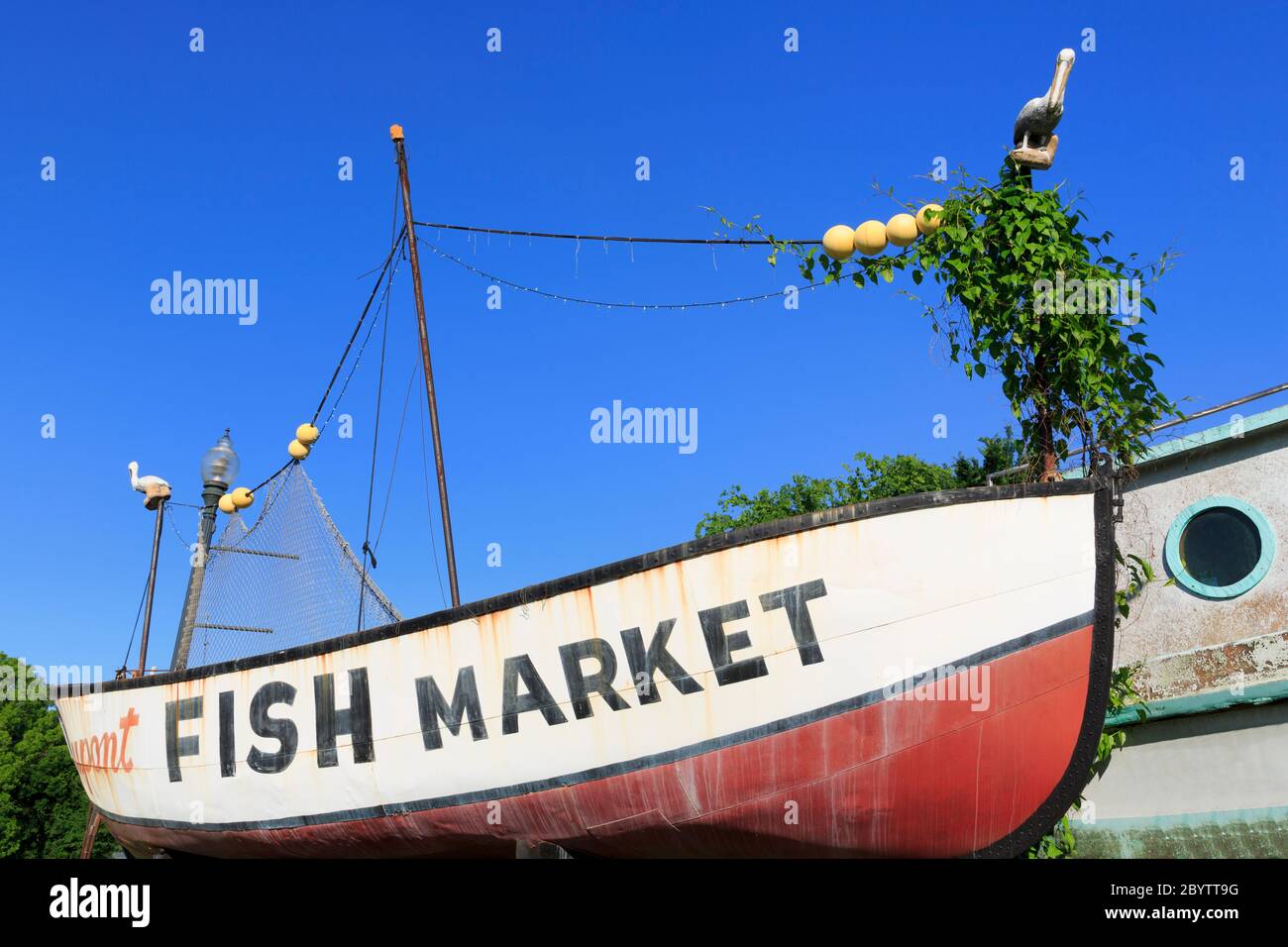 Fish Market, Shreveport, Louisiana, USA Stock Photo