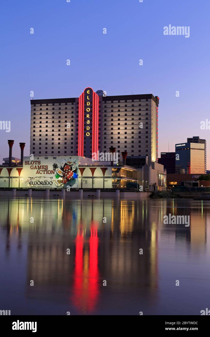 Eldorado Casino & Hotel, Shreveport, Louisiana, USA Stock Photo