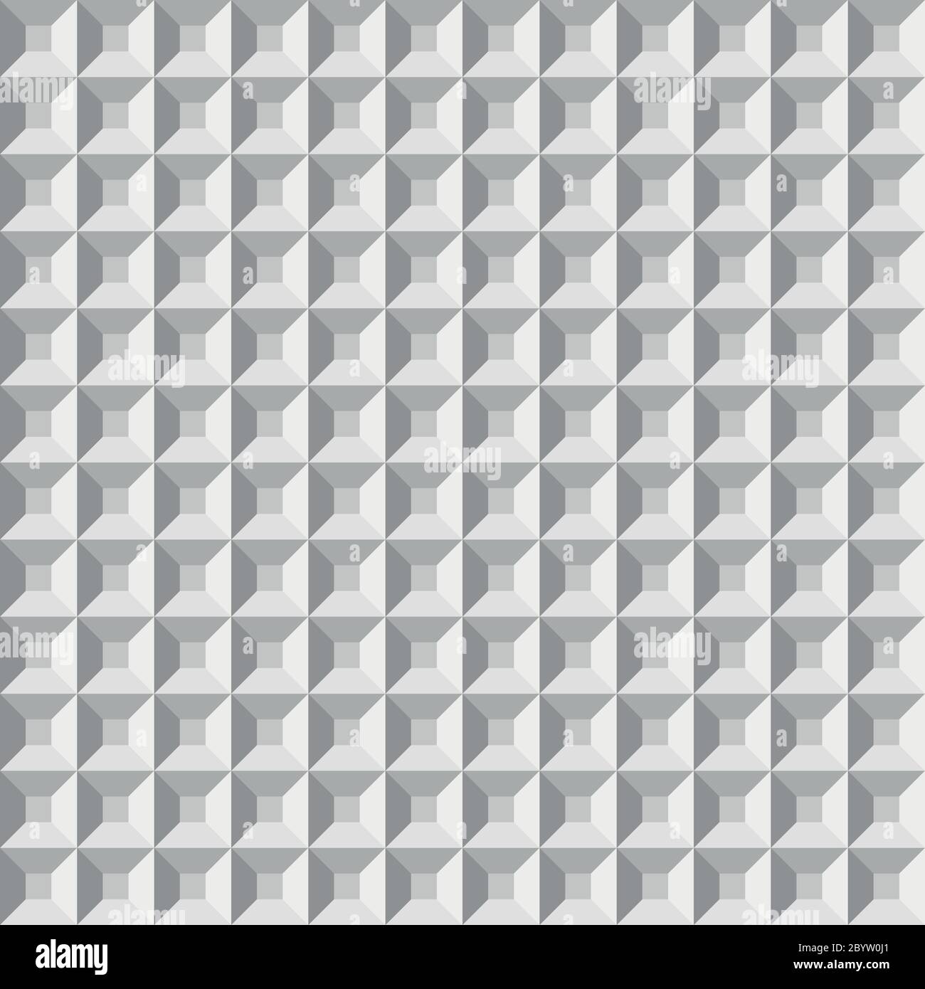 3D plastic comol pyramids. Seamless vector pattern background Stock ...