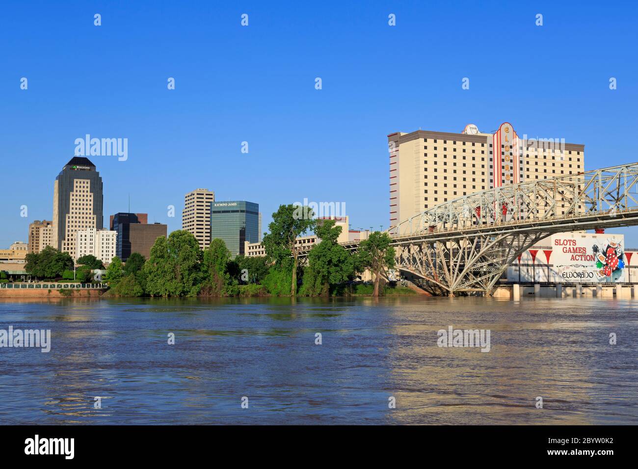 Eldorado Casino & Hotel, Shreveport, Louisiana, USA Stock Photo