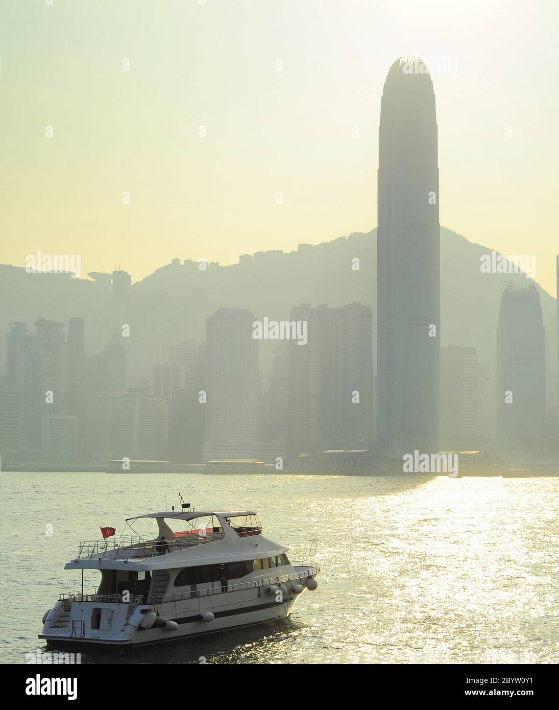 Hong Kong bay Stock Photo Alamy