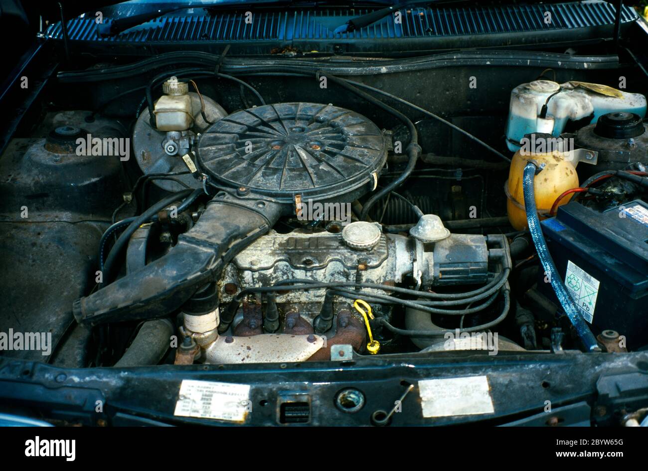 Car Engine Stock Photo
