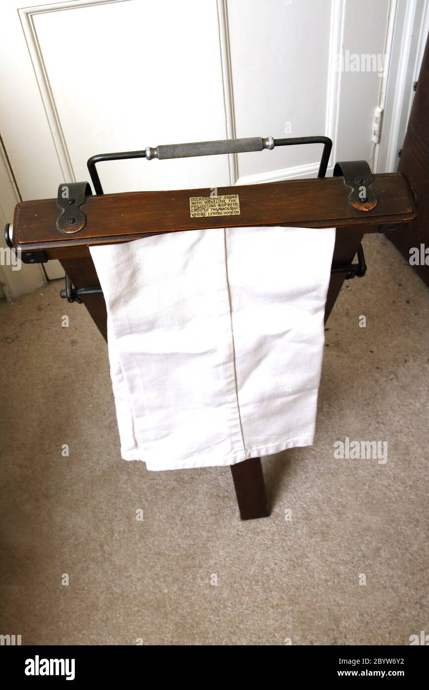 Victorian Trouser Press Stock Photo Alamy