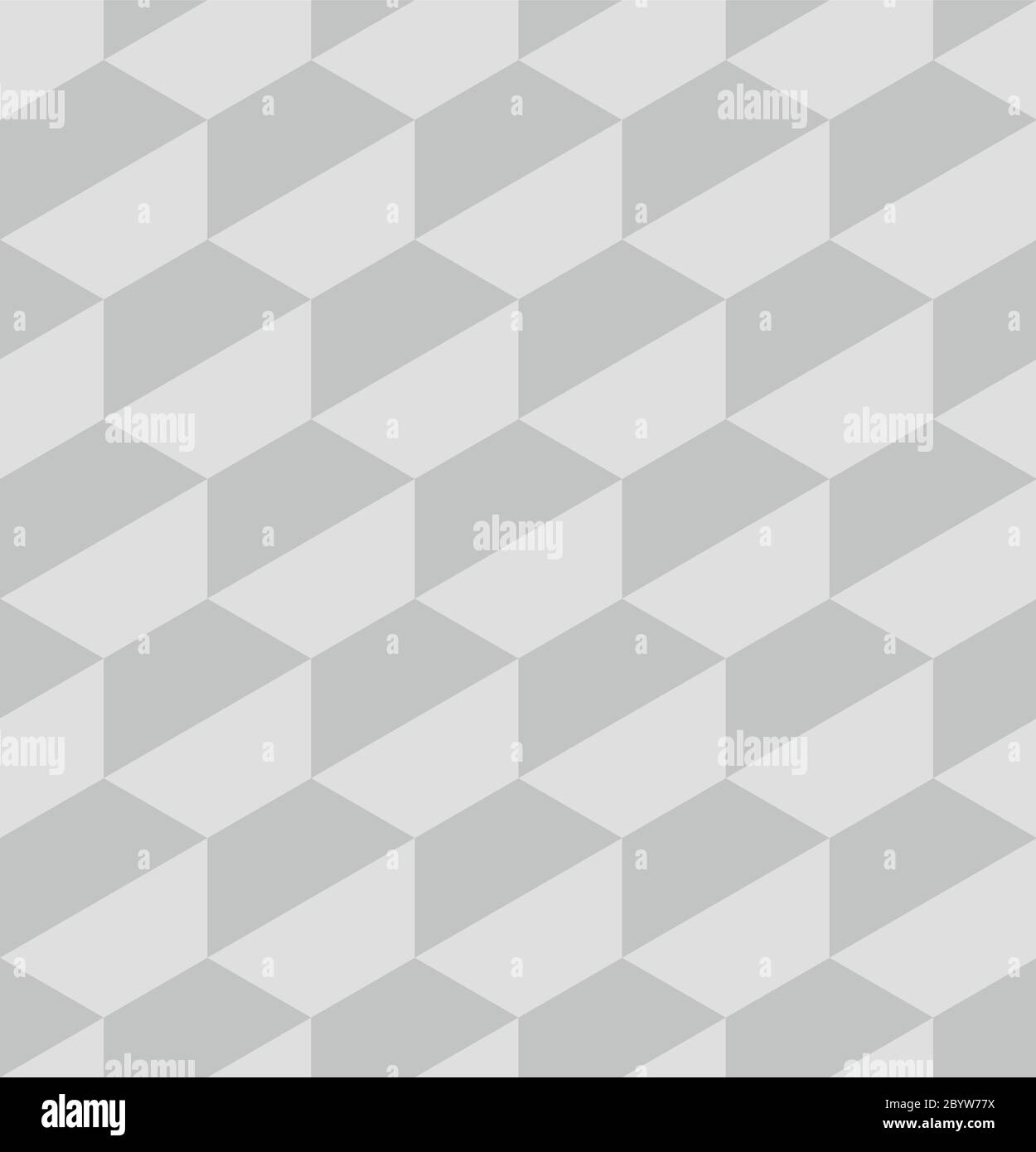 Paper hexagonal tiles. Seamless abstract vector pattern background. 3D ...