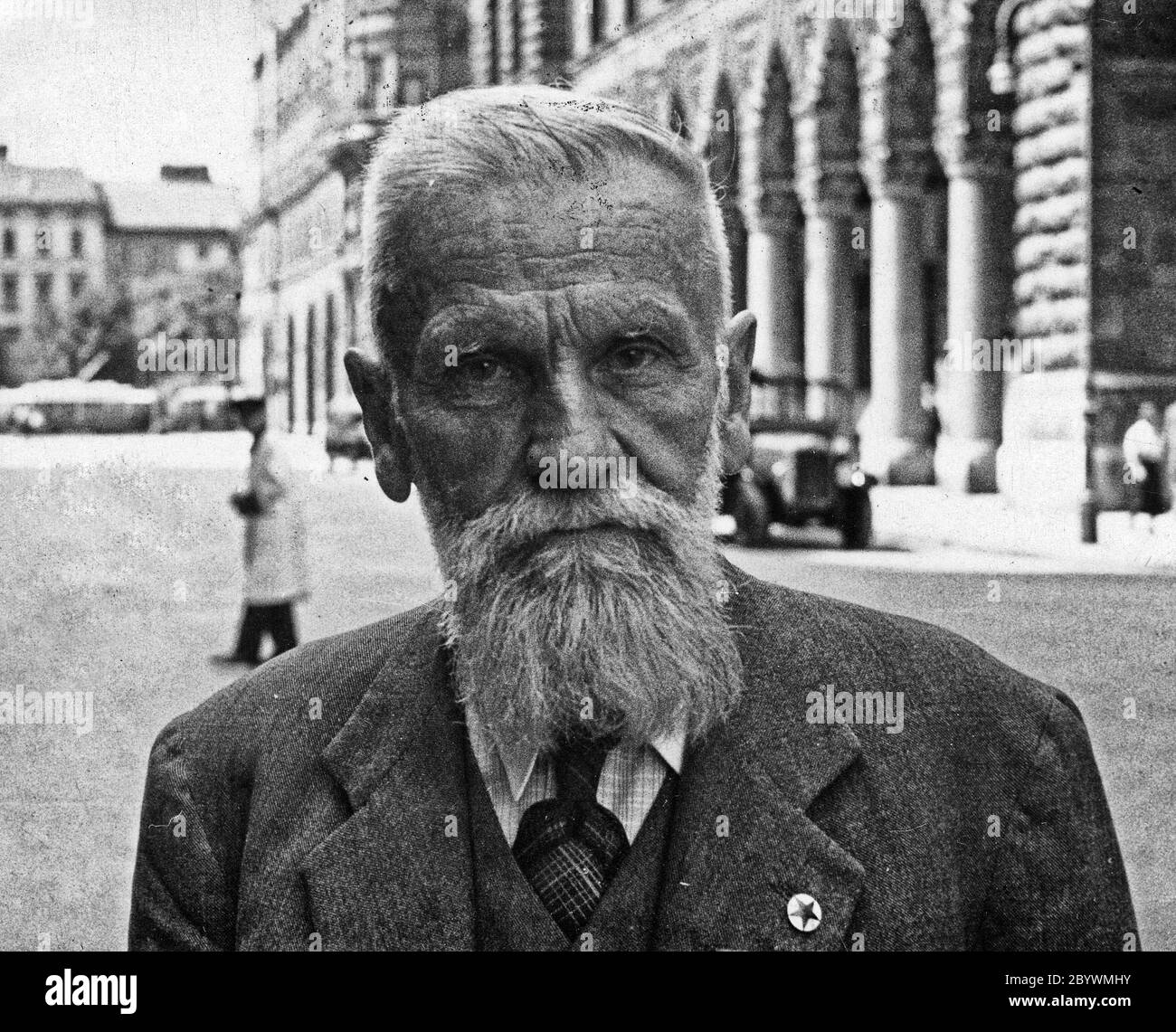 Odo Bujwid, Polish Bacteriologist ca. 1936 Stock Photo