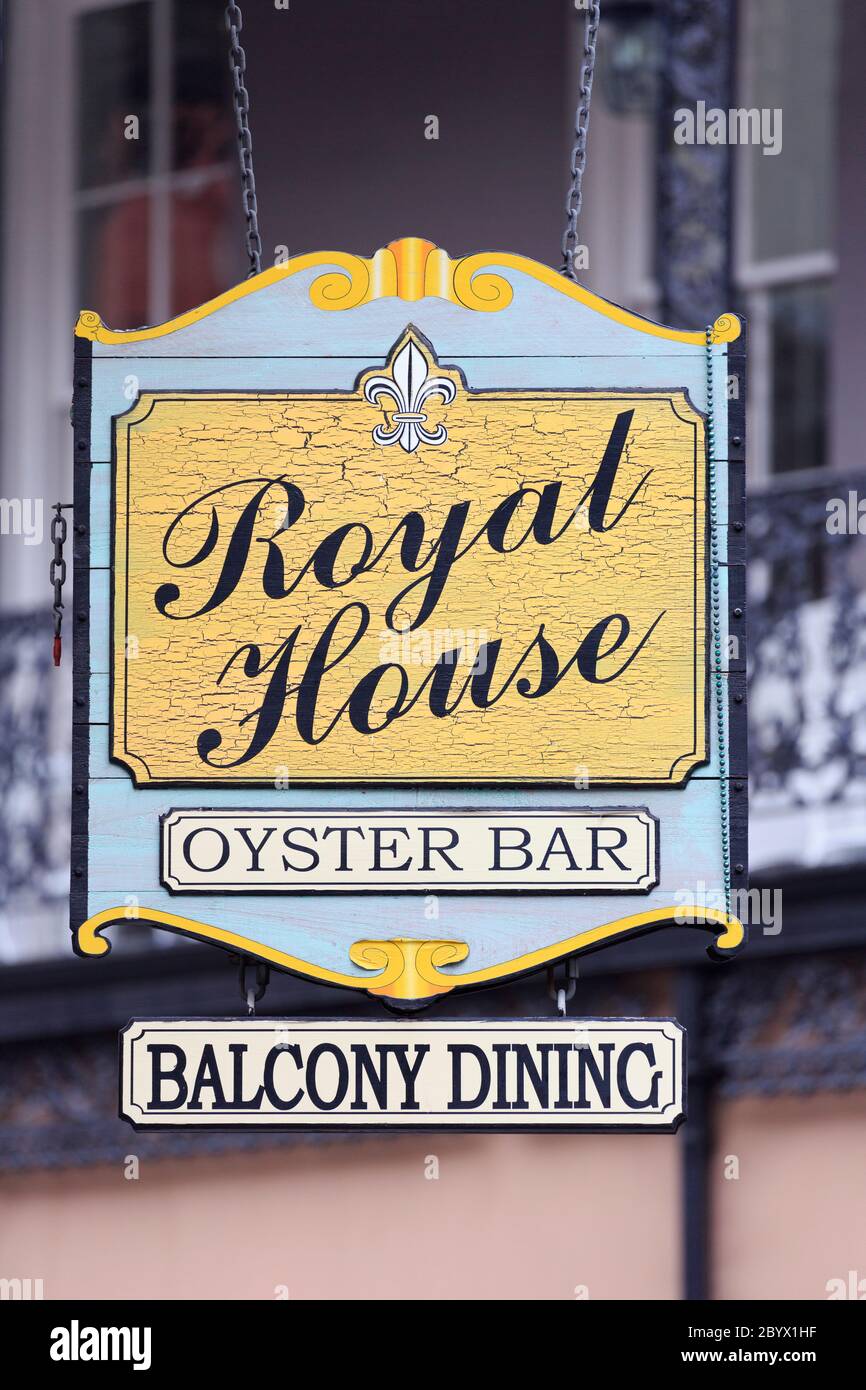 Royal House Oyster Bar, Royal Street, French Quarter, New Orleans