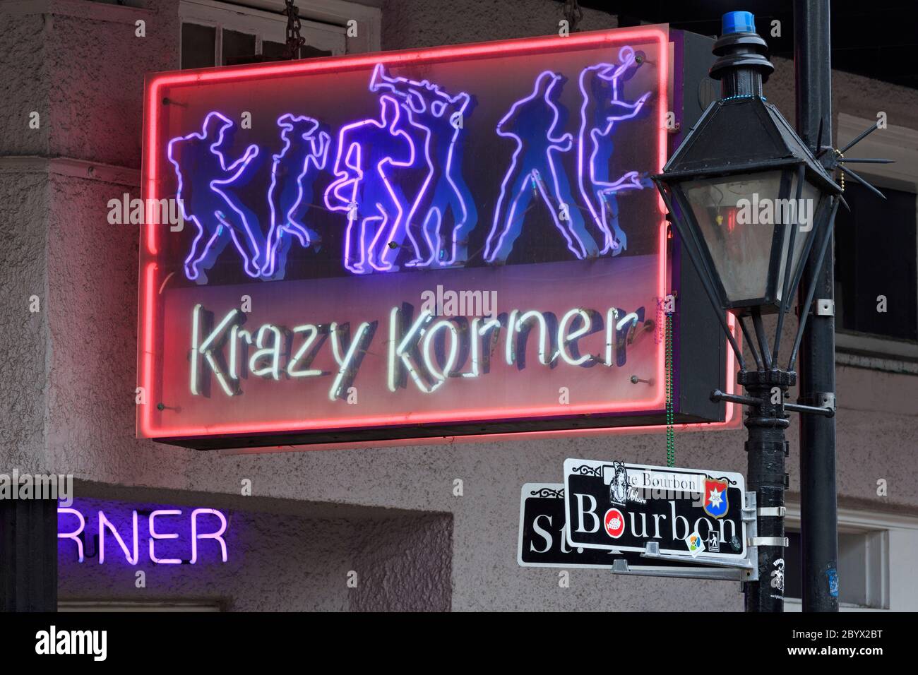 Krazy Korner Bar on Bourbon Street, French Quarter, New Orleans