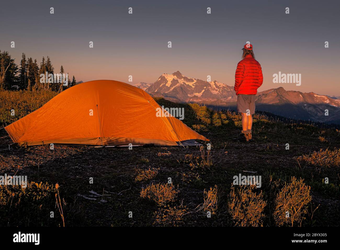 skyline divide camping