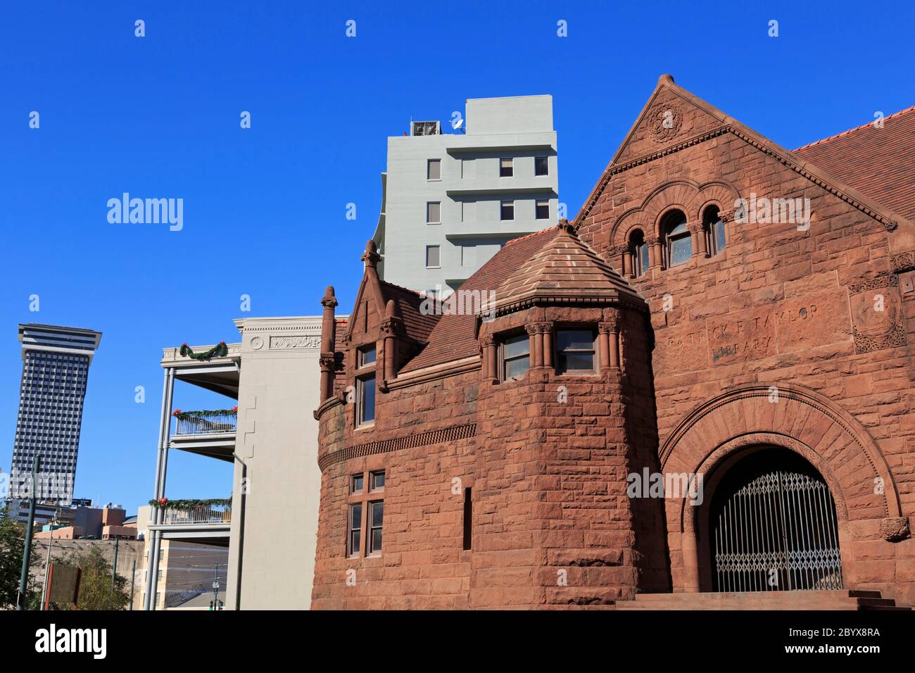 Civil War Museum, Warehouse District, New Orleans, Louisiana, USA Stock