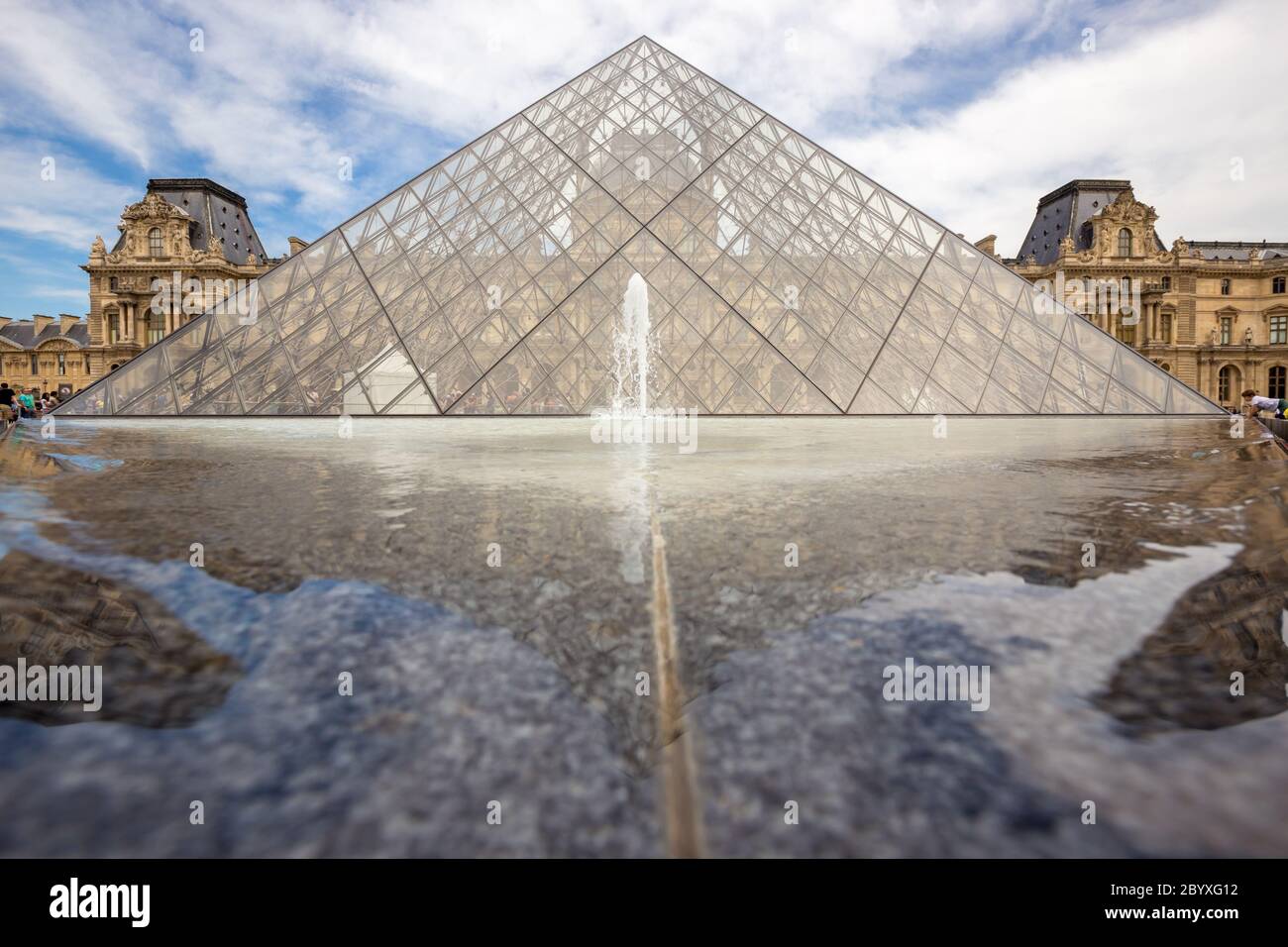 Louvre museum Paris Stock Photo - Alamy