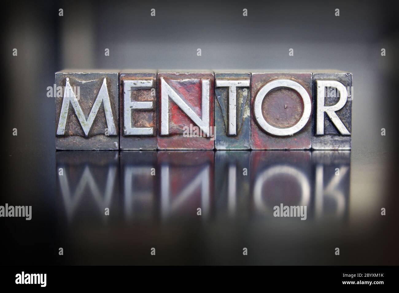 Mentor Letterpress Stock Photo