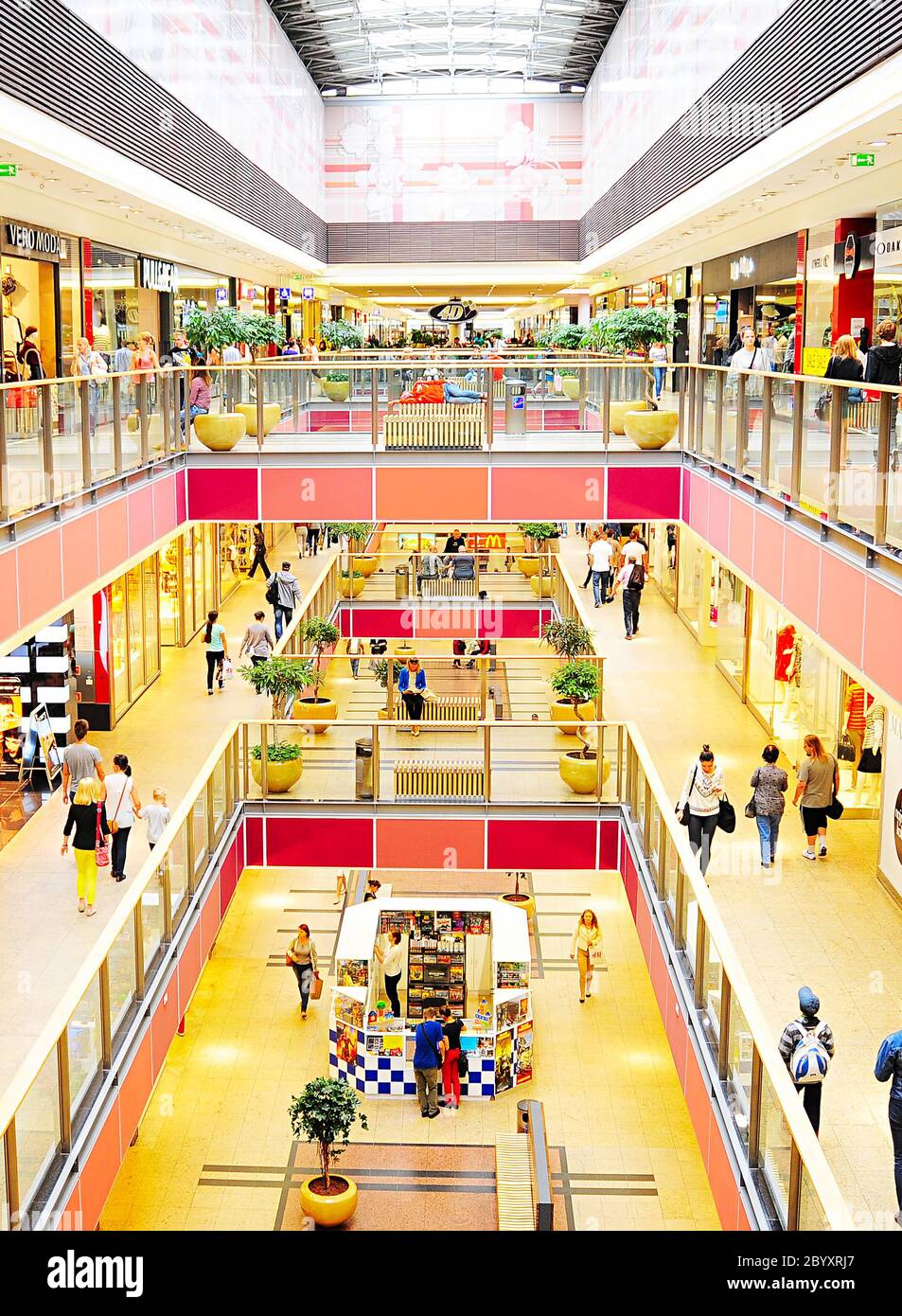 Galeria Krakowska shopping mall Stock Photo - Alamy
