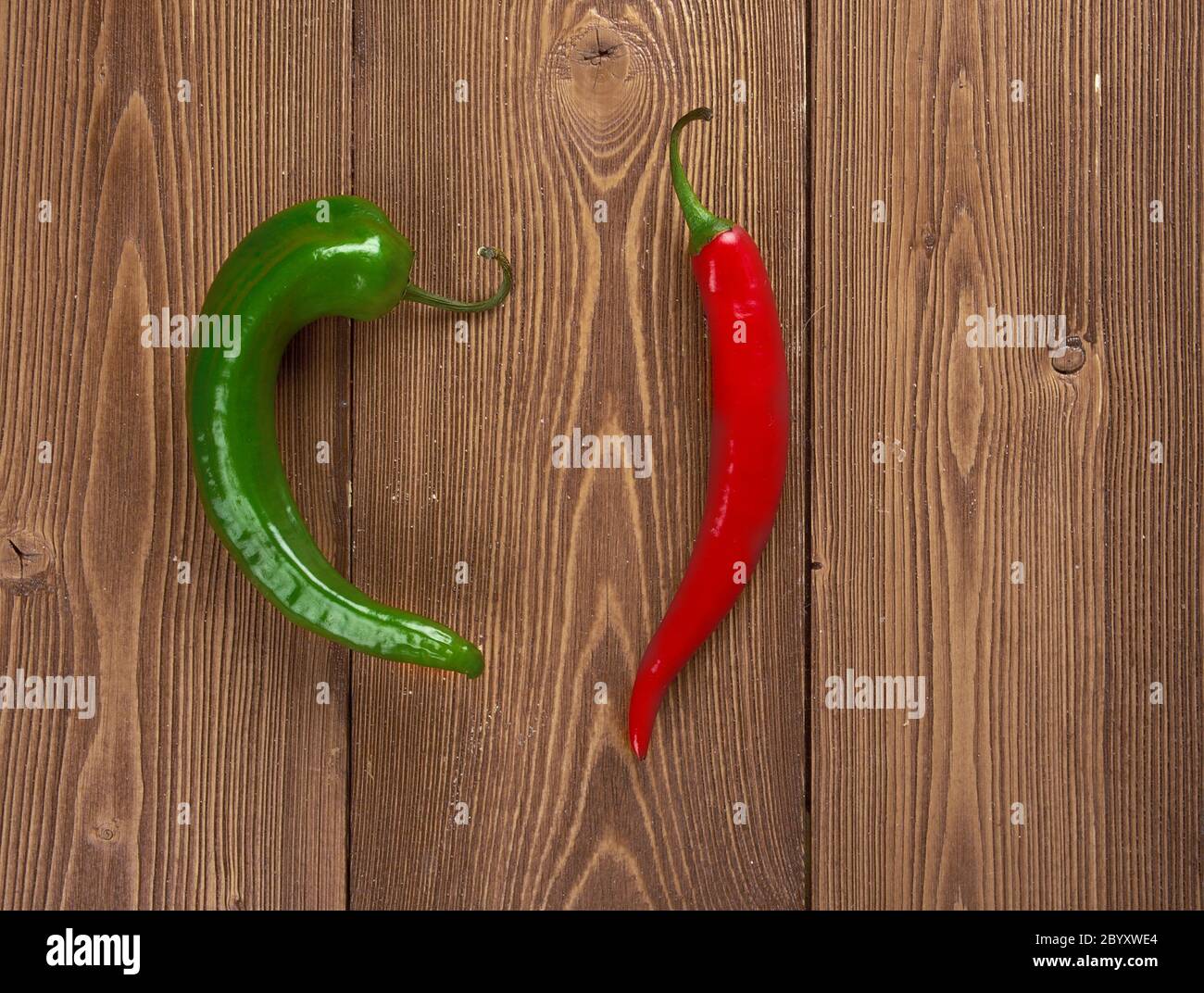 Red and green Hot Chili Peppers Stock Photo - Alamy