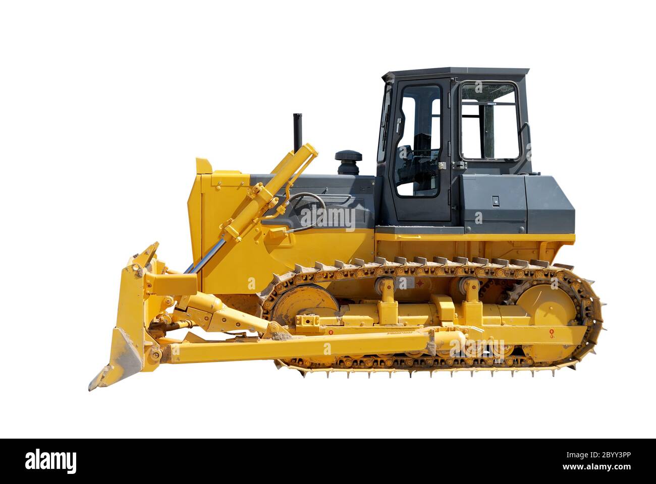 Bulldozer side view hi-res stock photography and images - Alamy