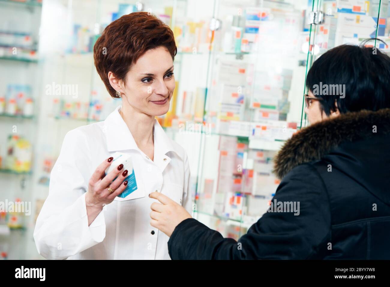 medical drug purchase Stock Photo