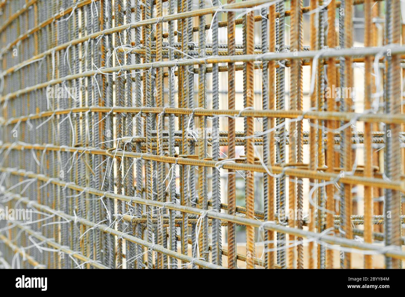 metal rod reinforcement construction Stock Photo Alamy