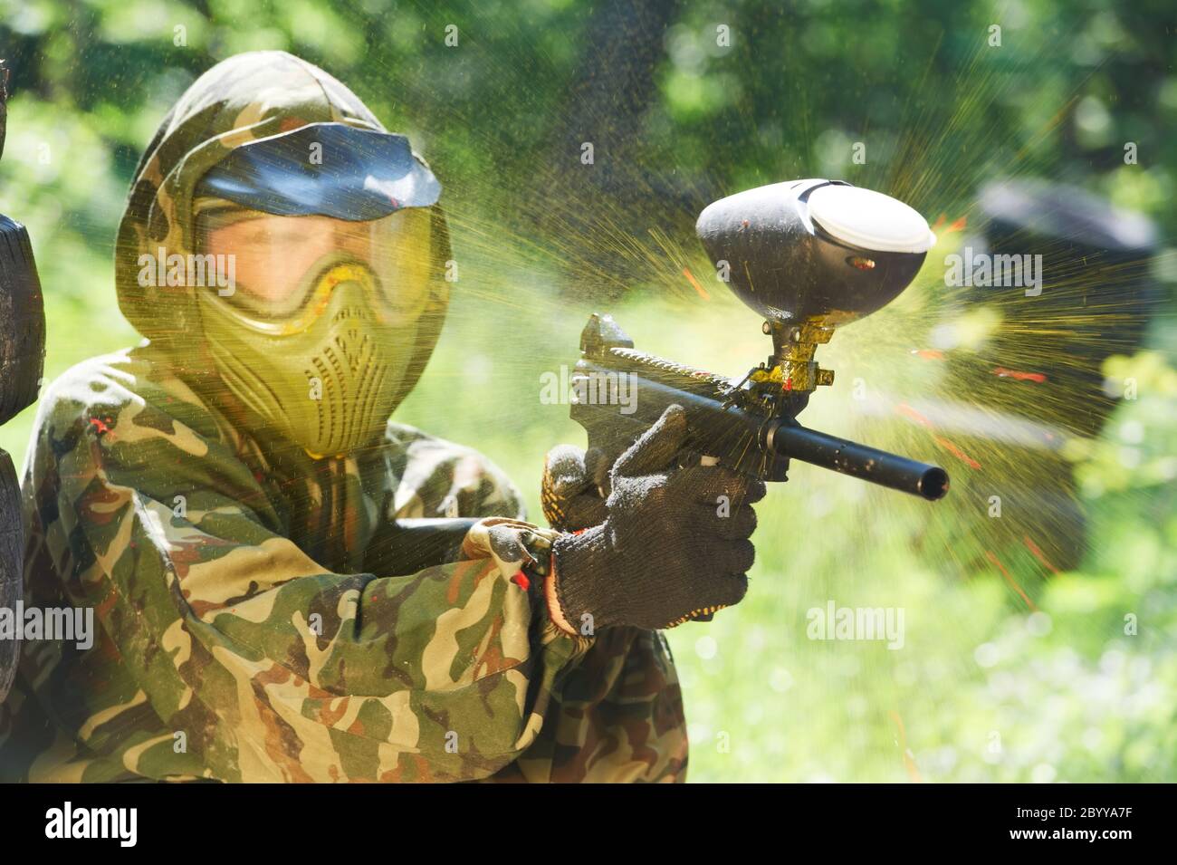 Paintball Hit High Resolution Stock Photography and Images - Alamy