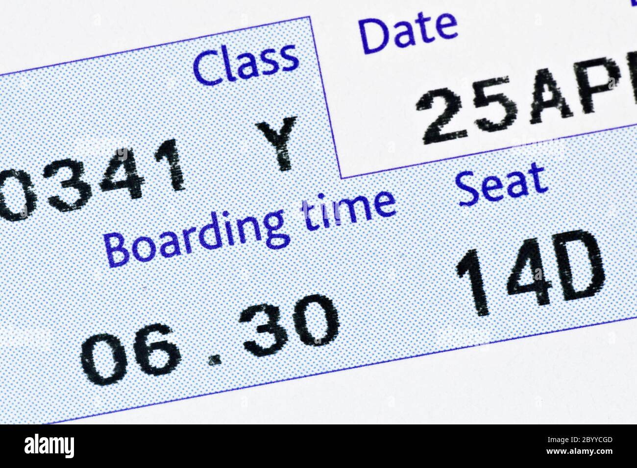 Boarding card hires stock photography and images Alamy