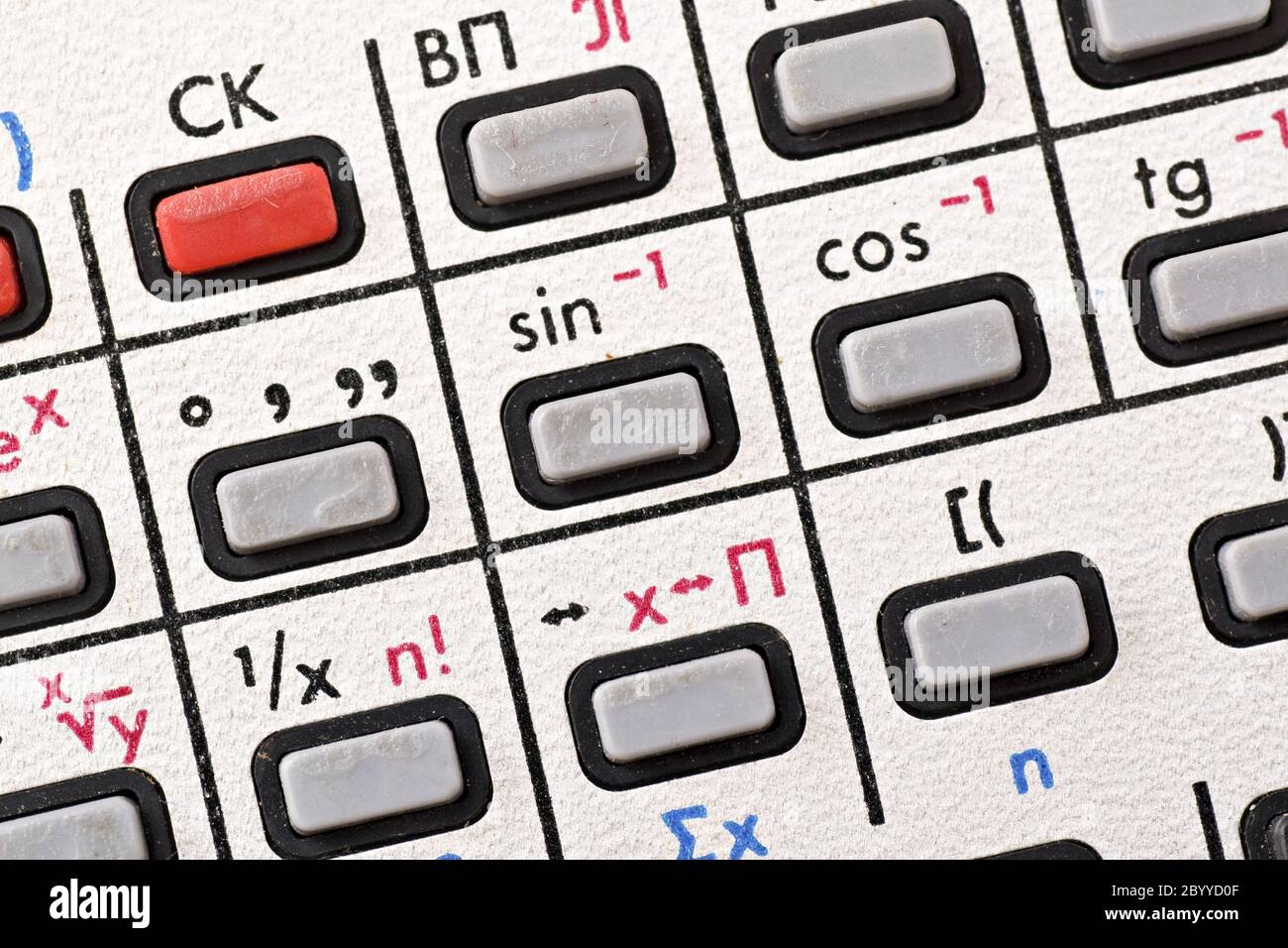 Scientific calculator symbols hi-res stock photography and images - Alamy