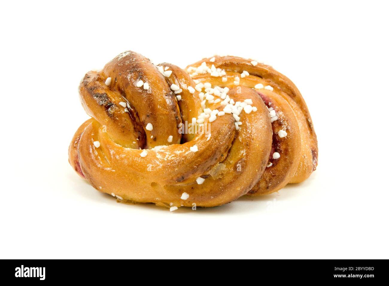 coffee cake with jam Stock Photo Alamy