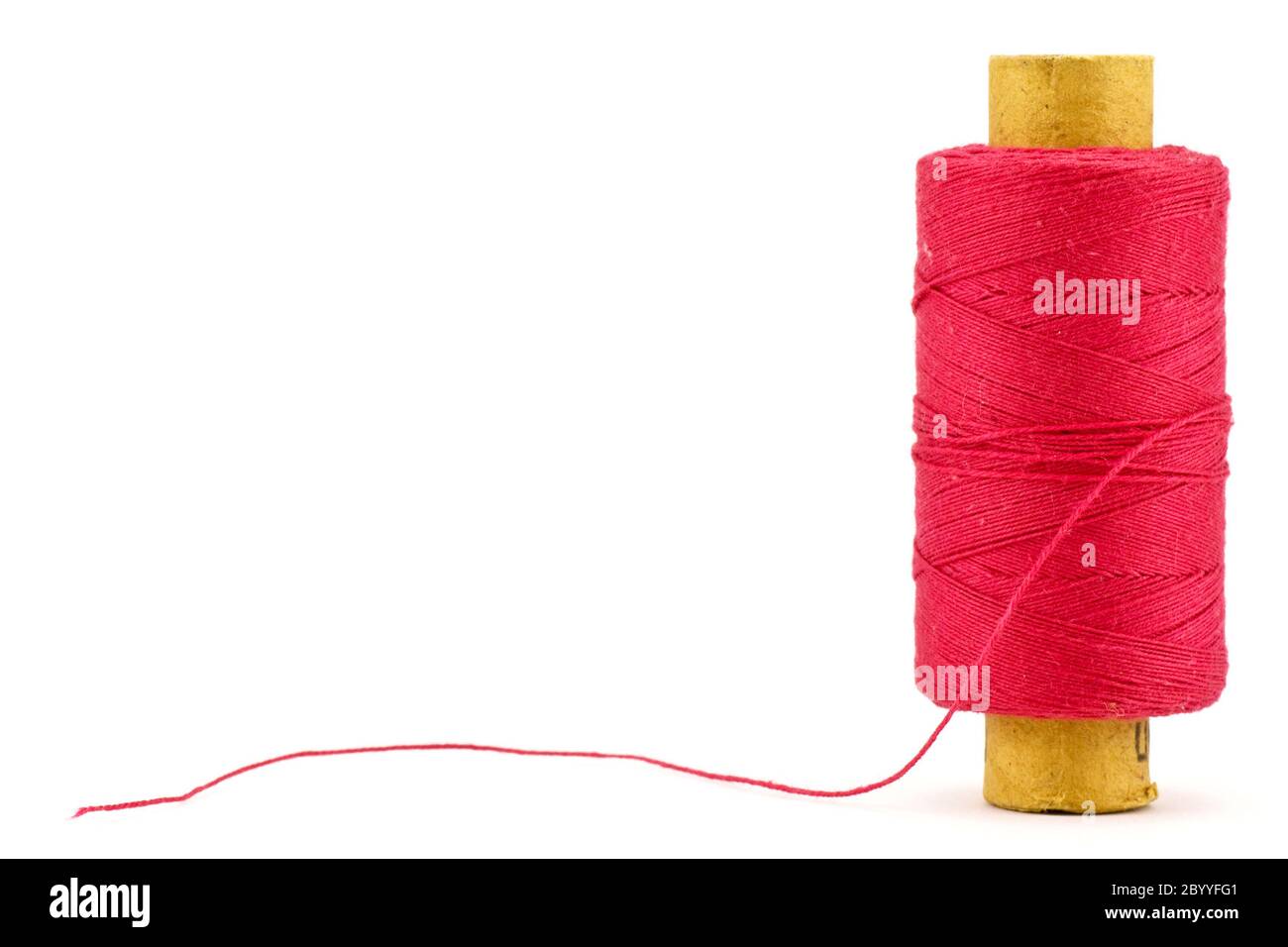 red thread spool Stock Photo Alamy