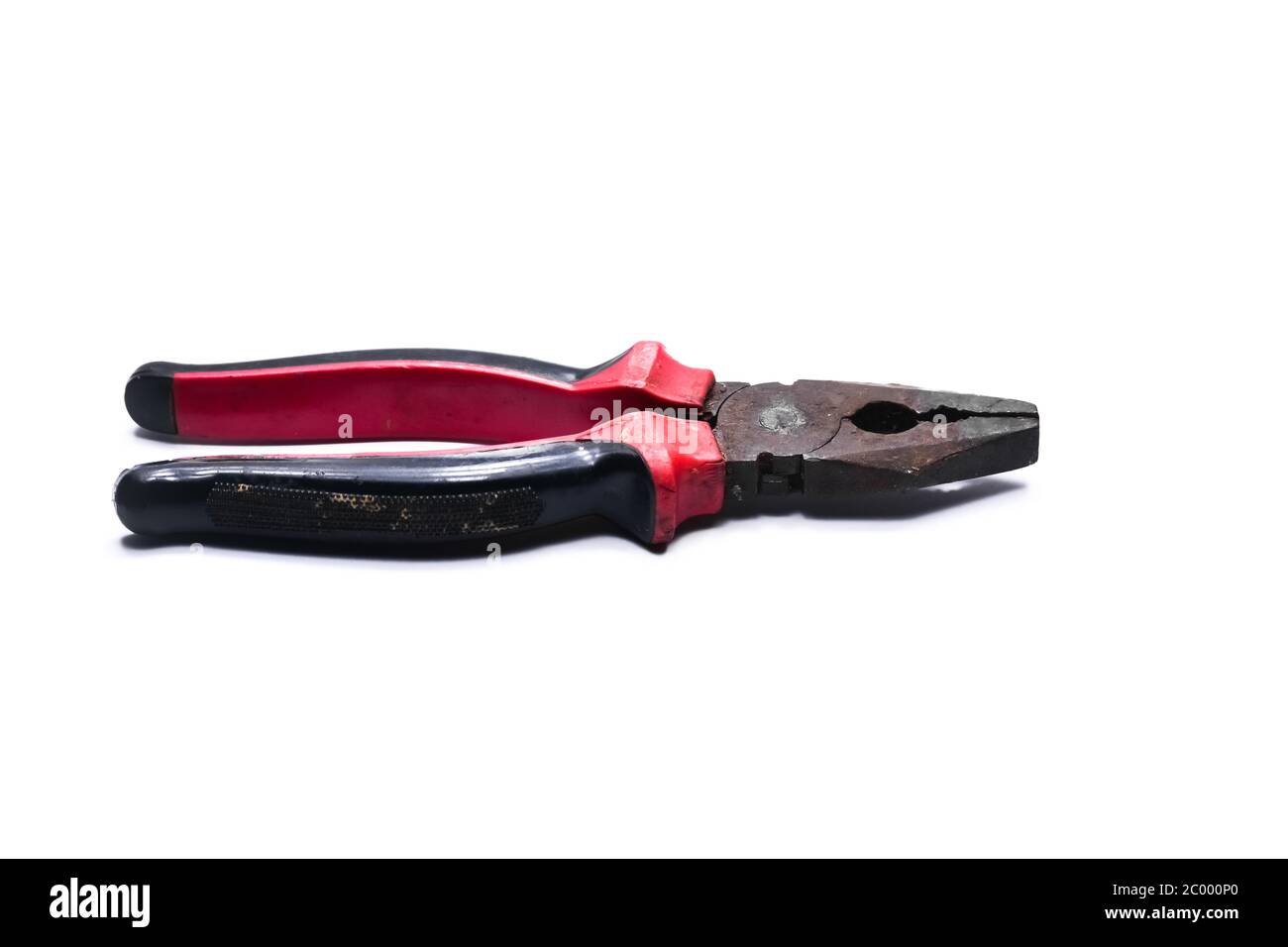 Pliers isolated on white background Stock Photo - Alamy