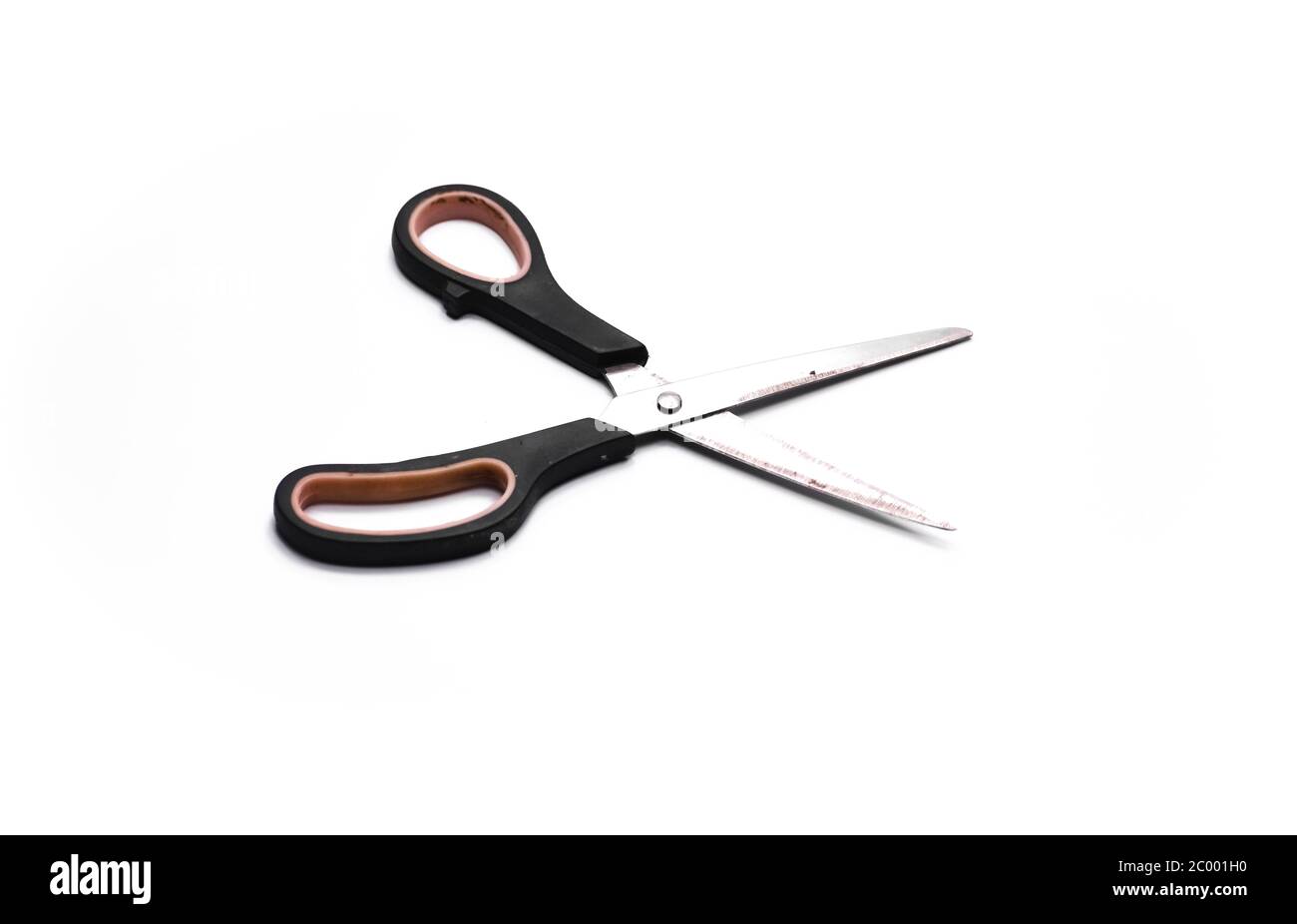 Scissors isolated on white background. Shape for cutting something