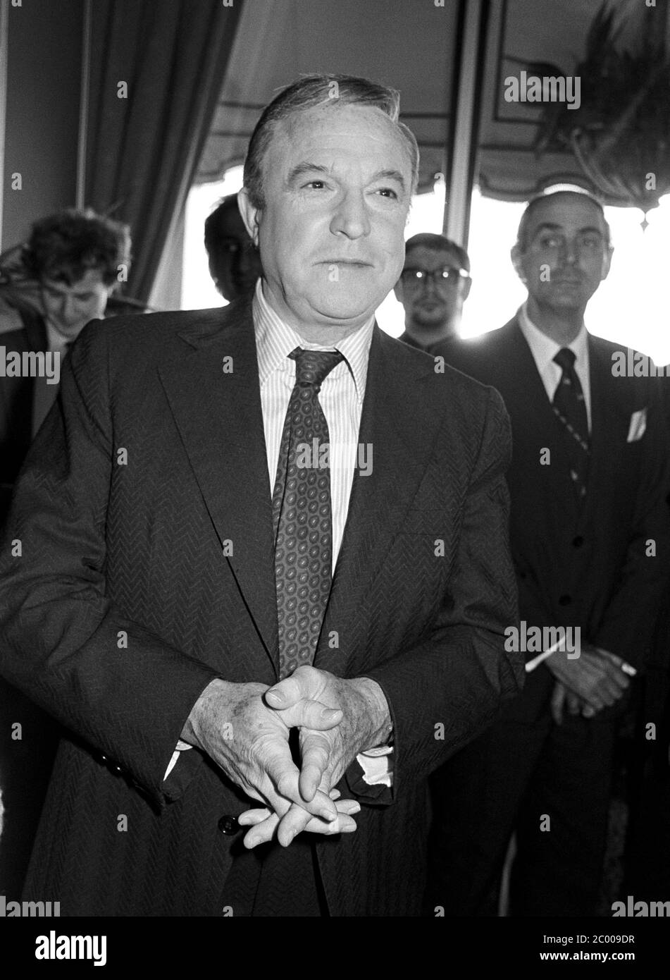 LONDON, UK. May 1980 Actor/singer/dancer Gene Kelly at the Variety