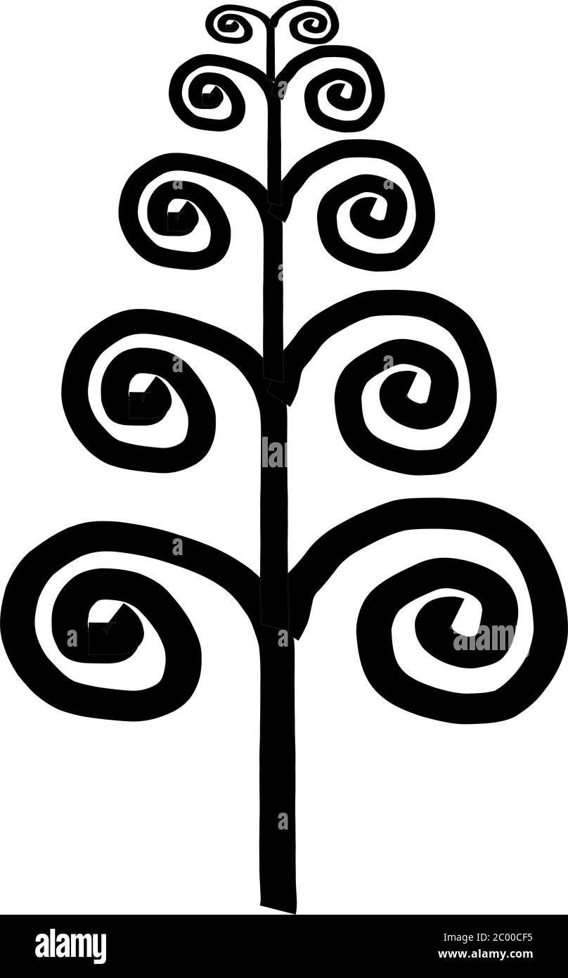 tree ,plant, flower,icon Stock Photo