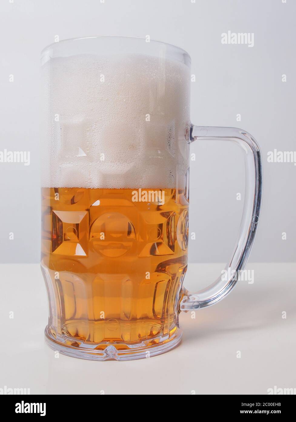 Lager beer glass Stock Photo Alamy
