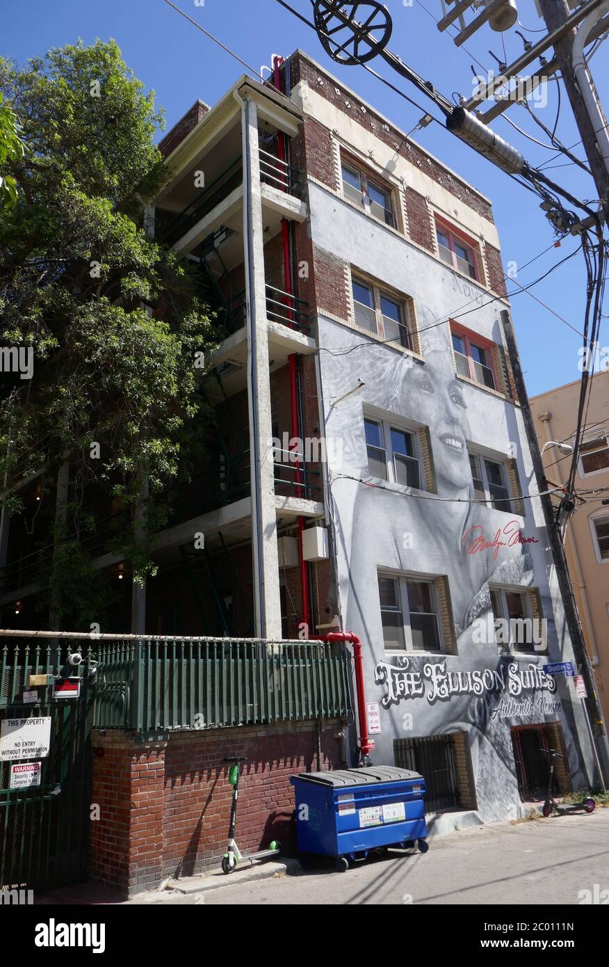 Venice, California, USA 9th June 2020 A general view of Ellison Suits