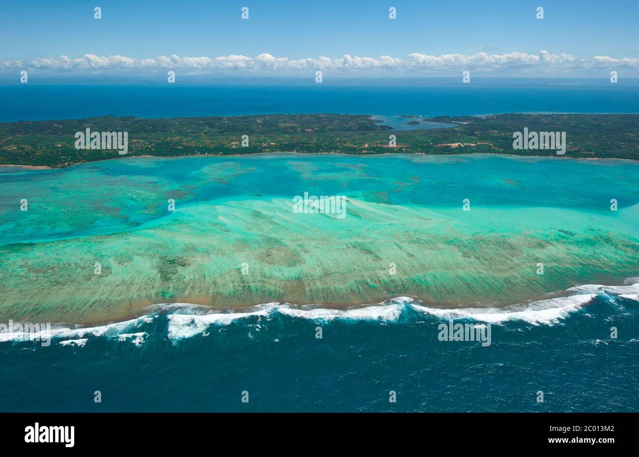 Aerial view of Sainte Marie island, Madagascar Stock Photo Alamy