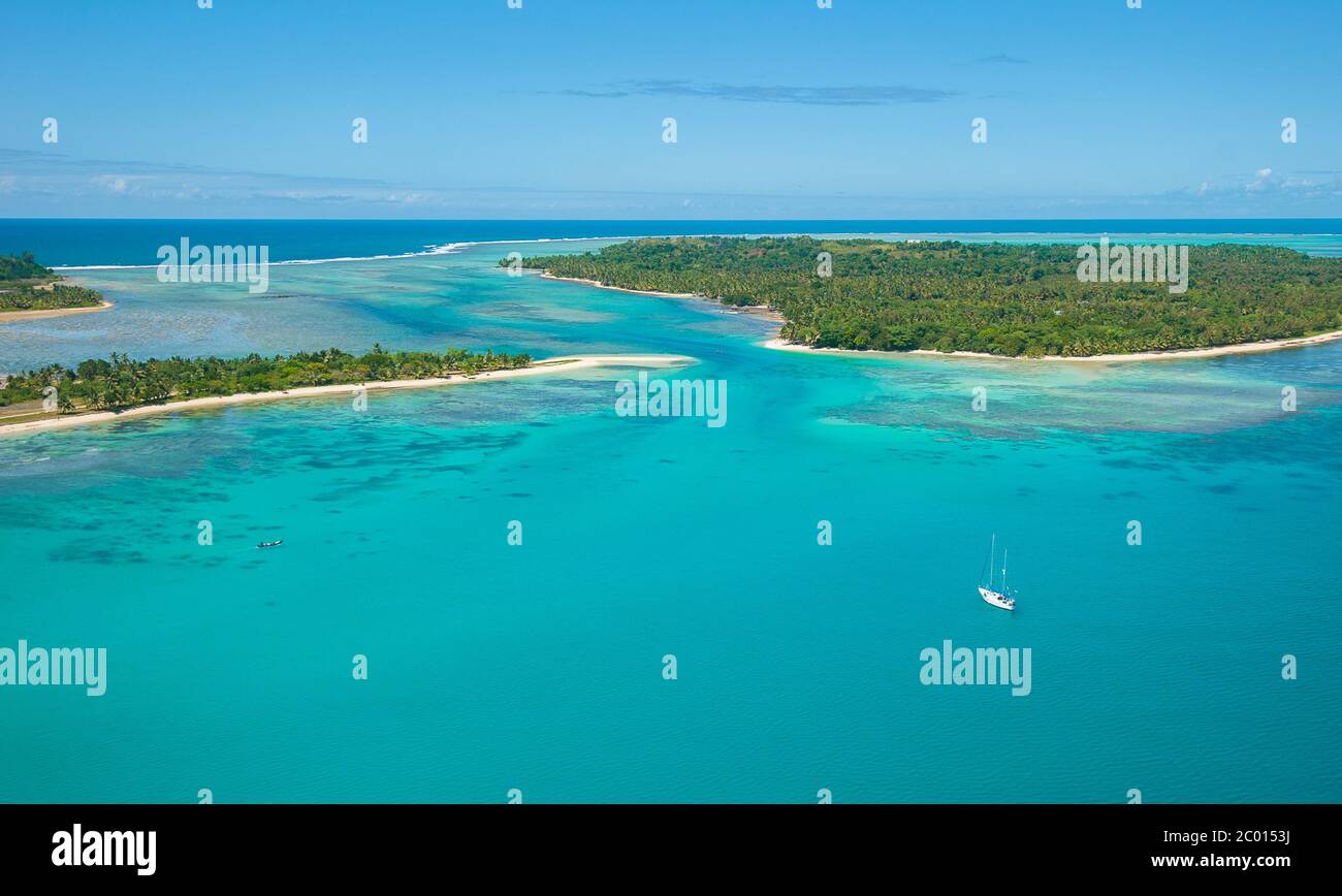 Aerial view of Sainte Marie island, Madagascar Stock Photo Alamy