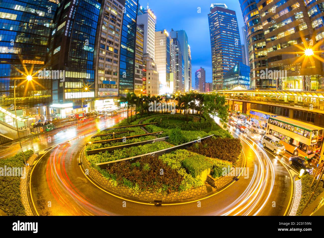 Hong Kong Central Stock Photo Alamy