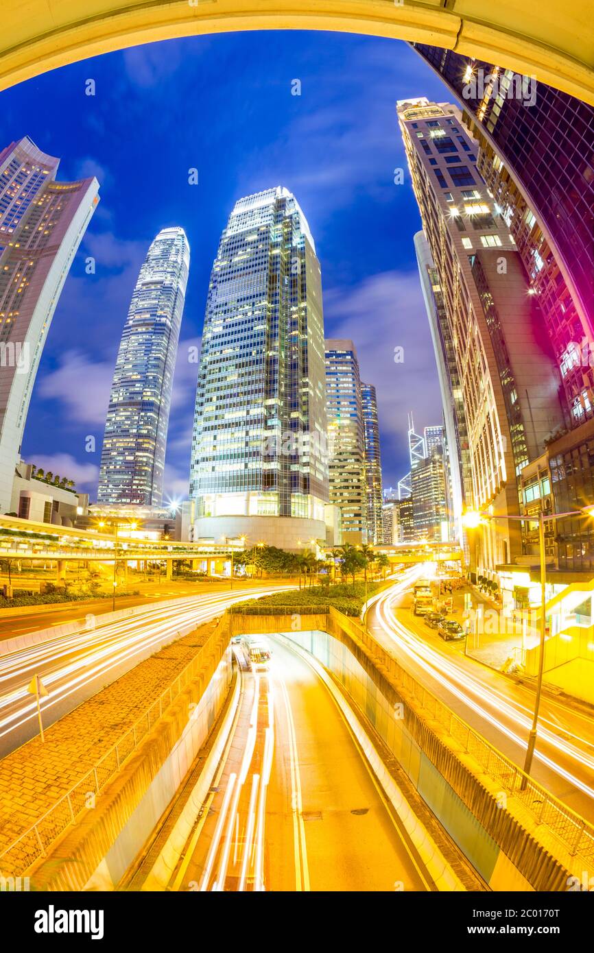 Hong Kong Central Stock Photo Alamy