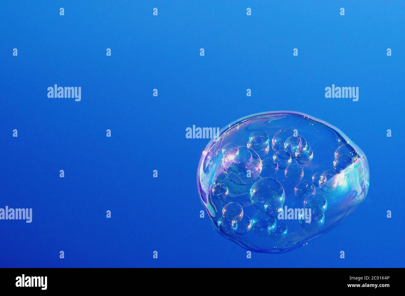 Support bubble Stock Photo