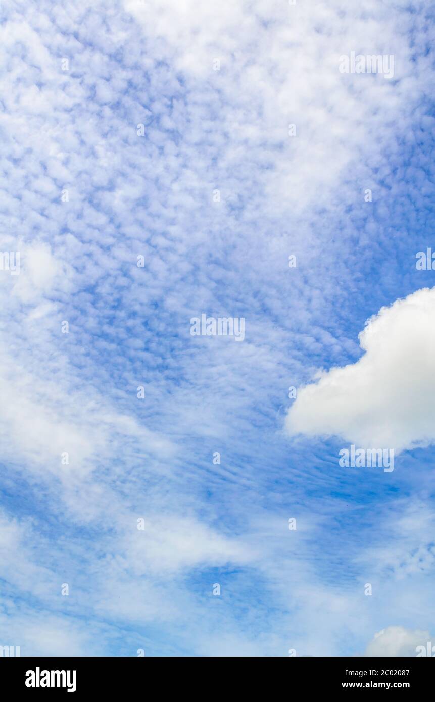 Clouds and sky vertical Stock Photo - Alamy