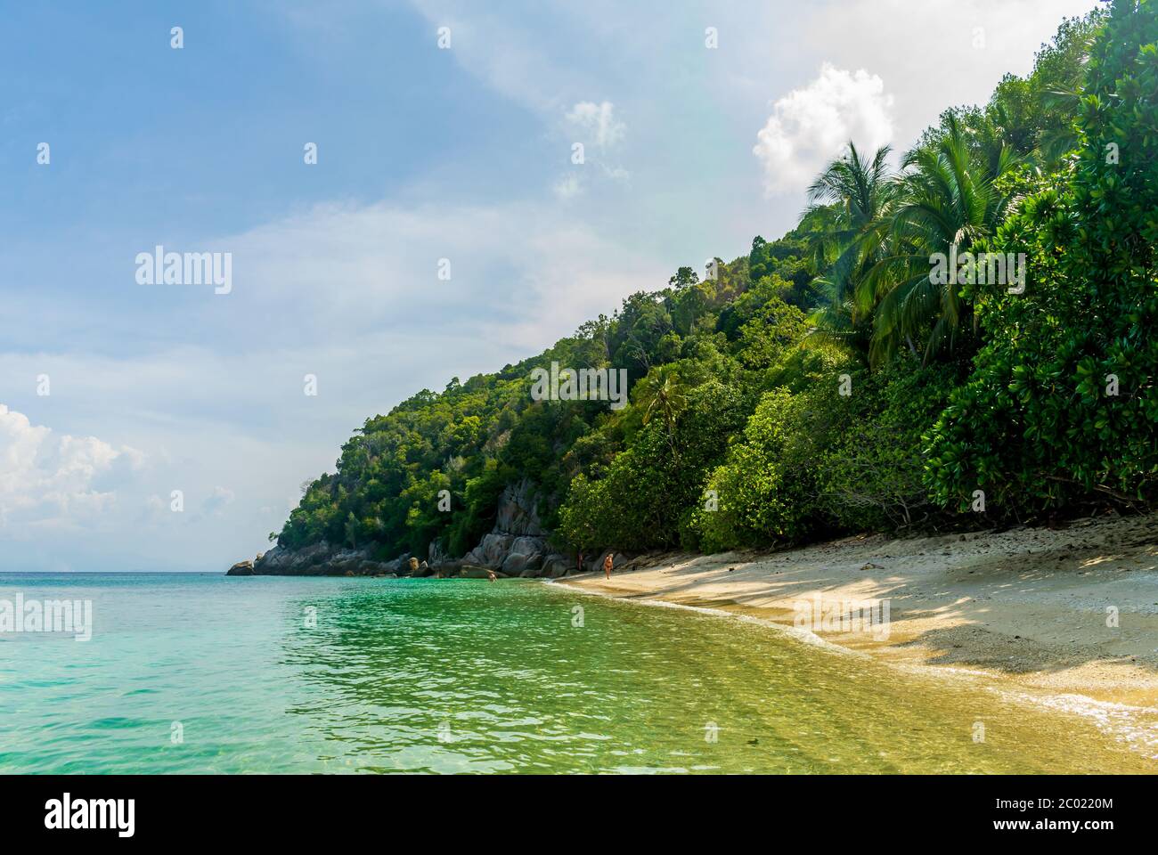 Bubble Beach, Besar, Perhentian Islands, Malaysia; May-2019; a ...