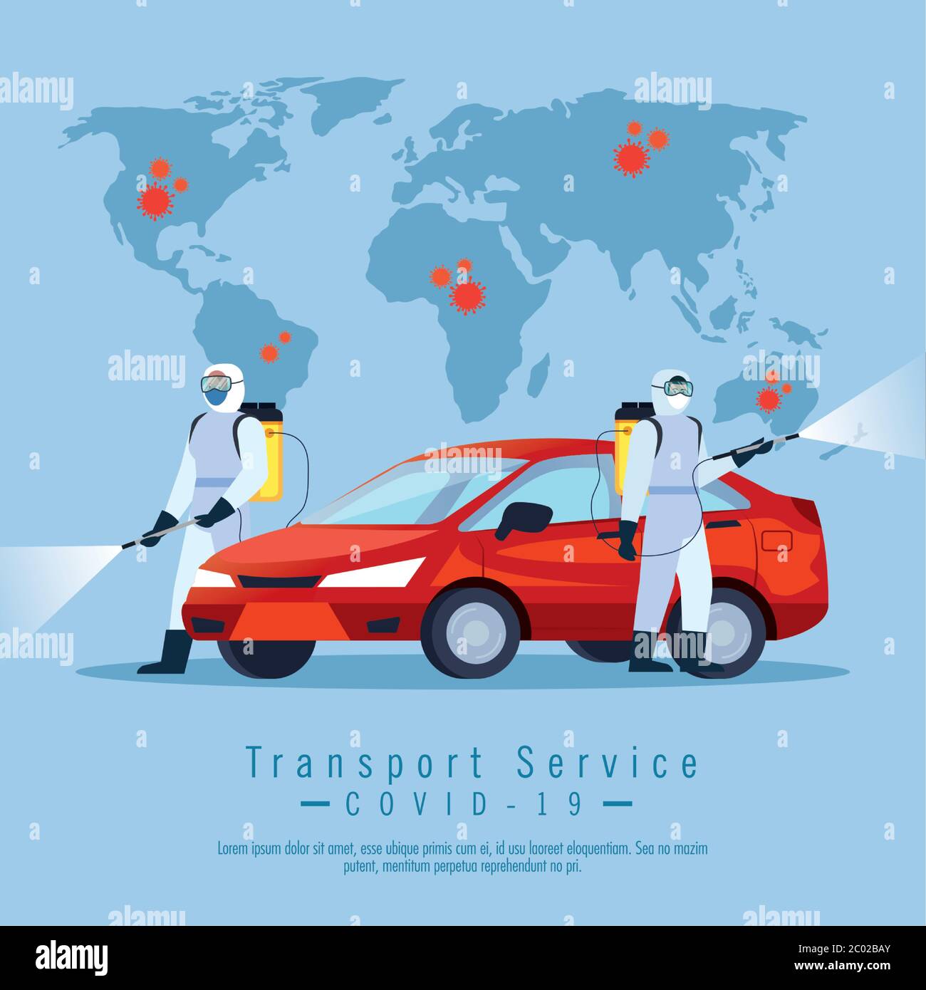 car disinfection service, prevention coronavirus covid 19, clean