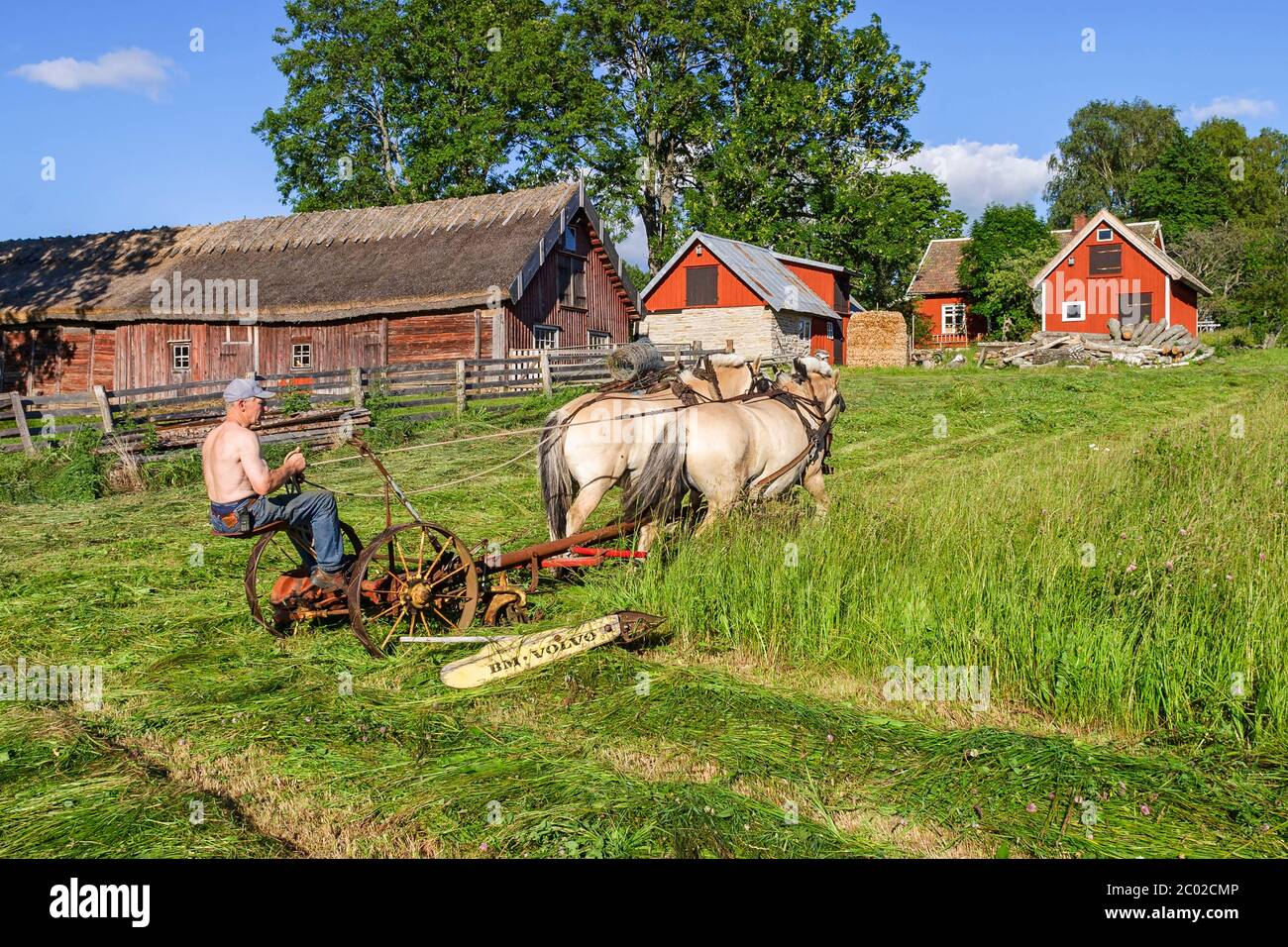 Horse mower hi-res stock photography and images - Page 2 - Alamy