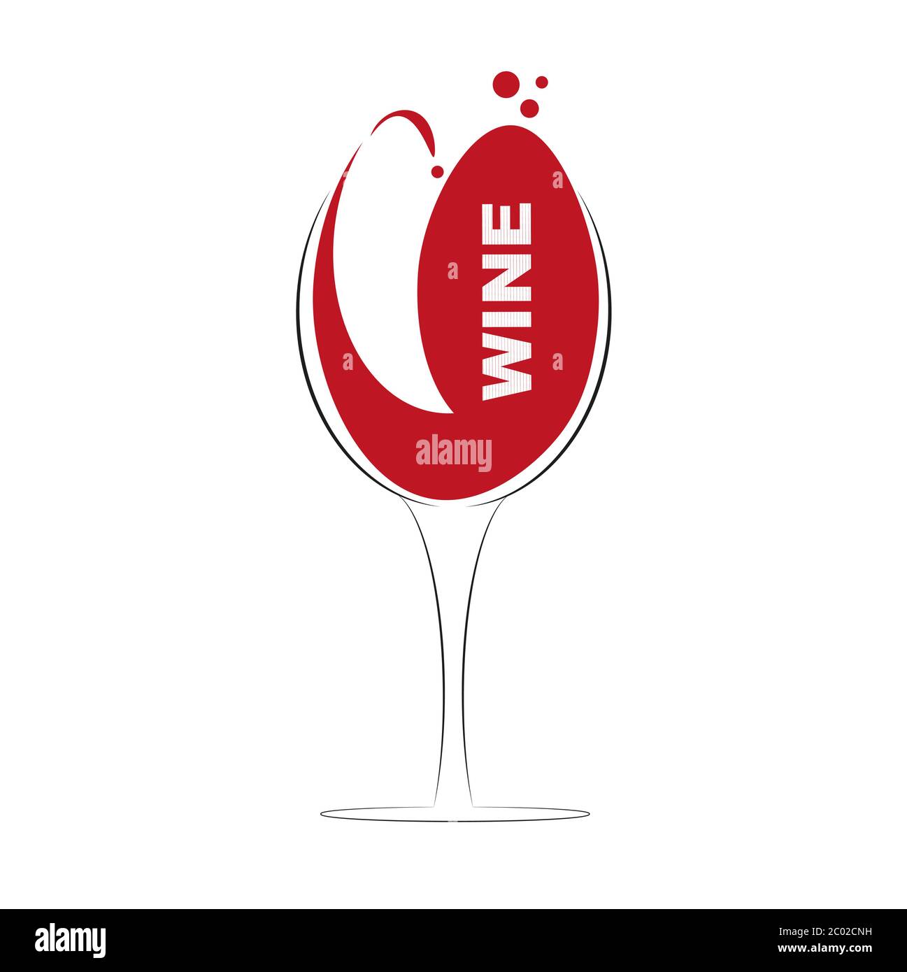 Red Wine splash vector Stock Vector Image & Art Alamy